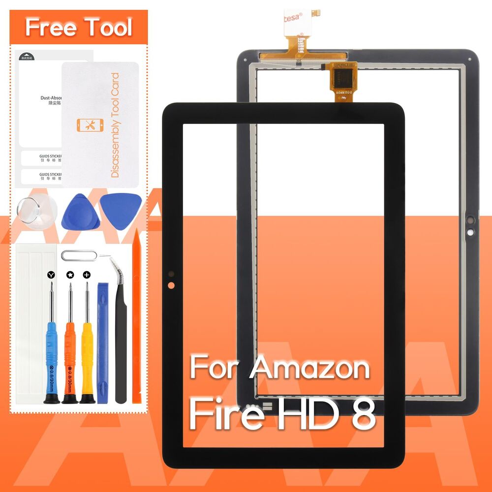 Screen Replacement Amazon Kindle Fire HD 8 & 8 Plus Tablet 12th Gen Repair Kit